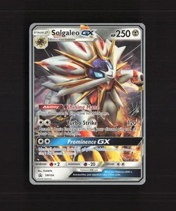 Solgaleo GX SM104 2019 World Championship Ultra Rare Pokemon Card LP - Picture 1 of 10