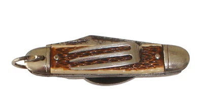 Vintage Colonial Prov USA Folding Hobo Camping Pocket Knife Fork Spoon - Nice!! - Image 1 of 4