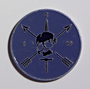10th Special Forces Group 1st Battalion Charlie Company Army Challenge Coin - Picture 1 of 4
