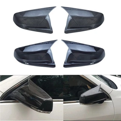For US Chevrolet Malibu 2012-2015 2x Rearview Side Mirror Cover Wing Cap Trim - Image 1 of 4