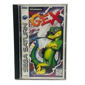 Gex (Sega Saturn, 1996) - Original Case And Manual