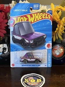 Hot Wheels Toon’d Nissan Skyline 2000GT-R LBWK Purple Diecast Sealed NM Cond - Picture 1 of 7