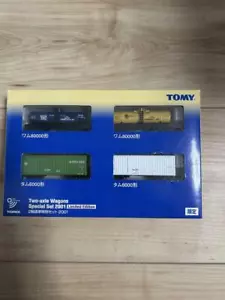 Tomix 92919 2-Axis Freight Car Set, Limited Edition 2001 Japan F/S - Picture 1 of 3