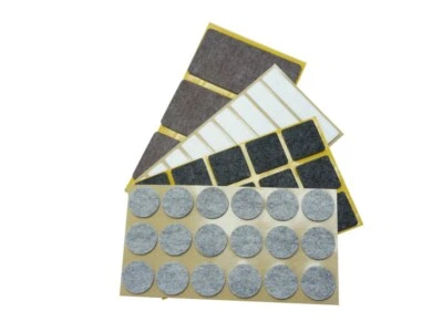 Filzgleiter Selbstklebend Bodenschoner Möbelgleiter Klebefilz Stuhlgleiter  - Bild 1 von 4