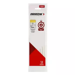 Arrow Fastener 3-Minute Glue Sticks 1/2" D X 10-Inch L Fits Ryobi P305 Glue Gun - Picture 1 of 1