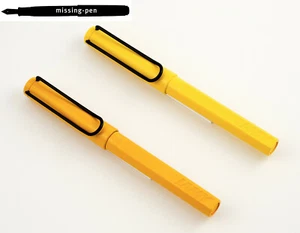 Sehr seltener Lamy Safari Rollerball in hellgelb / Hellgelb Black Clip (2009) - Bild 1 von 8