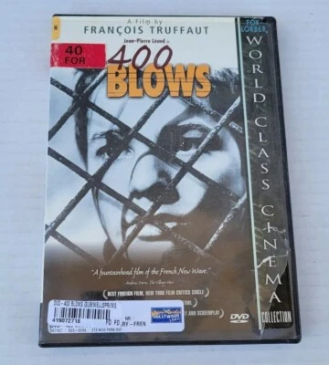 The 400 Blows (1959) Francois Truffaut, DVD Hollywood Video Rental - Image 1 of 4