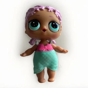 L.O.L. Sorpresa MGA Azul-Verde Pelo Trenzado Niña Figura Zapatos Desajustados LOL - Imagen 1 de 8