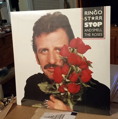Ringo Starr Stop and Smell the Roses Vinyl LP 1981 Sealed Boardwalk NBI 33246 - Imagem 1 de 4