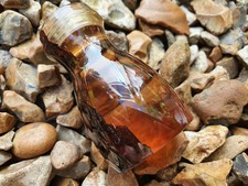 Custom Epoxy/Wood Shaving brush handle Amber. Amazing effect a must see!!! N2 