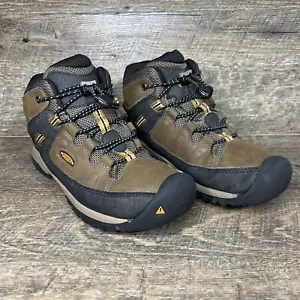 Stivali da trekking medi Keen Targhee giovani taglia 4 terra scura/marrone oro 1019834 - Foto 1 di 13