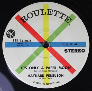 Jazz 45 Maynard Ferguson - It'S Only A Paper Moon / You Don'T Know What Love Is - Picture 1 of 2