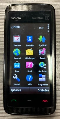 *** NOKIA 5530 XpressMusic RM-504 *** Schwarz-Rot *** Ohne Simlock *** - Bild 1 von 4