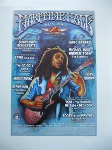 Vintage 1999 MARITIME HALL TOOTS & THE MAYTALS SUNNY DAY GANG STAR BEENIE MAN - Picture 1 of 4