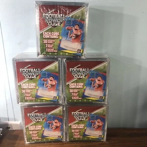 (5x) 2025 NFL MJ Holdings Football Power Cube Sports Trading Cards NEW SEALED! - Picture 1 of 10