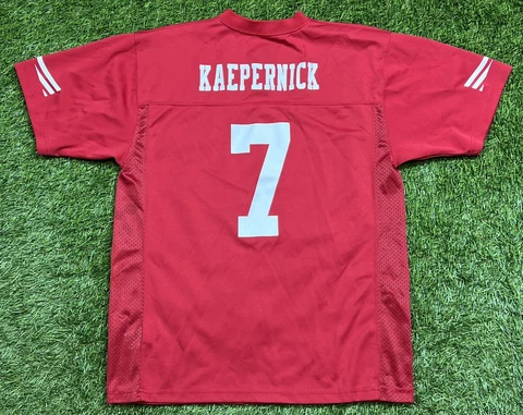 Team Store San Francisco 49ers Colin Kaepernick NFL Youth XL Red Cover