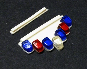 1:24 1:25 scale model resin red blue Vector lightbar police - Picture 1 of 3