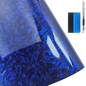 Forged Gloss Carbon Fiber Vinyl Wrap Roll Air Release Sticker Sheet Film for Car - Picture 1 of 9