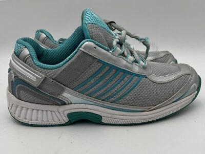 Orthofeet Biofit Verve Mujer Tenis 7.5B Zapatos Gris Azul Ajustable Foto 1 de 4
