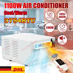 1100W Klimaanlage Haus Büro Luftkühler Kühlung Heizung Klimageräte +Remote +Hose - Bild 1 von 12