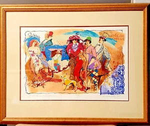 Alexander & Wissotzky Hand Signed Ltd Edition Serigraph #144/295 Framed & Matted - Picture 1 of 11