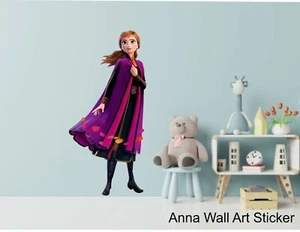 ANNA - FROZEN II - WALL ART STICKERS - 3 x great sizes - great for any room - Picture 1 of 1