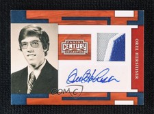 2010 Century Collection Materials Jerseys Signatures /50 Orel Hershiser #36 Auto