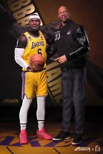 NEW AOM 1/6 LeBron James & Kareem Jabbar NBA History of scoring Action Figure