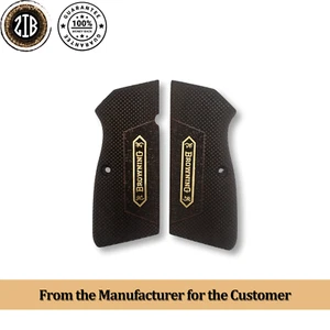 ZIB GRIPS Browning HP 14 Grips Handmade From Wood Grips Ars.087 - Imagen 1 de 6
