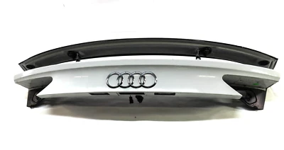 12-17 AUDI A7 S7 RS7 (C7 4G8) REAR TRUNK ELECTRIC SPOILER WING (IBIS WHITE T9) - Image 1 of 4