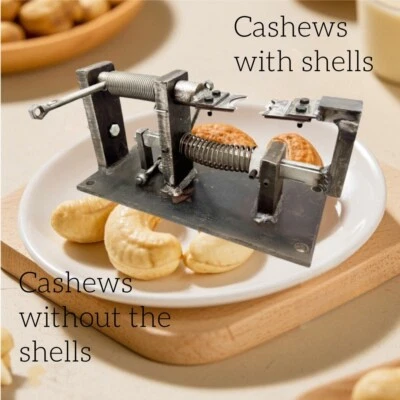 Manual Cashew Sheller Cashew Peeling Machine Keep the Kernels Intact 0.7"-1" - Image 1 of 4