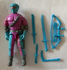 1993 3.75” Hasbro GI Joe Night Creeper V1 Figure 3 3/4” Ninja Force Access Lot