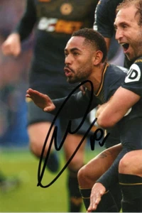 WOLVES & BRAZIL: MATHEUS CUNHA SIGNED 6x4 ACTION PHOTO+COA - Picture 1 of 1