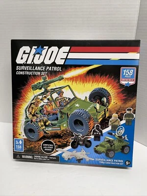 GI Joe Surveillance Patrol 158 Piece Construction Set Forever Clever Hasbro NEW - Image 1 of 4