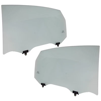 Pair Door Glasses Set of 2 Rear Driver & Passenger Side Sedan Left Right - Image 1 of 4