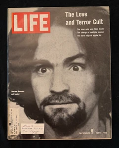 Life Magazine Charles Manson Dec 19, 1969 - Picture 1 of 2