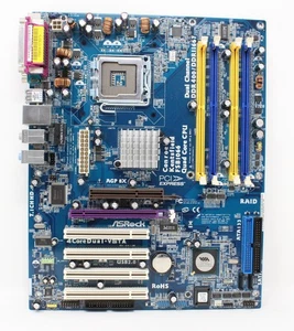 ASRock 4CoreDual-VSTA VIA PT880 Ultra ATX Mainboard Sockel 775 (#28636) - Bild 1 von 3