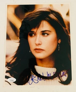 DEMI MOORE Signed 8x10 Photograph JSA Authentication - Picture 1 of 1
