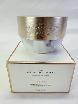 NUEVO RITUAL OF NAMASTE *AGELESS* Crema de Noche Reafirmante 1.6 Fl OZ 7/25 Foto 1 de 4