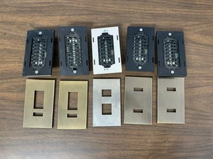 Lutron - ST NB NONE - Keypad with Face Plate, Bracket But NO BUTTONS Lot Of (5 - Picture 1 of 16