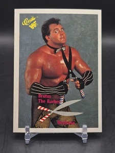 1990 Classic WWF #12 Brutus "The Barber" Beefcake WWE Wrestling Card - Picture 1 of 2