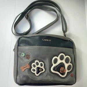 CHALA Organizer Crossbody Bag  Purse Paw Adjust Strap Built In Wallet *READ* - Picture 1 of 14
