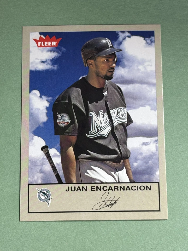 Juan Encarnacion 2005 Fleer Tradition Gray Backs Florida Marlins #175 DD1000 - Image 1 of 2