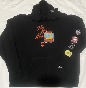 Abbigliamento New Era: Felpa con cappuccio 'City Transit' San Francisco Giants [Nero] 3XL - Foto 1 di 10
