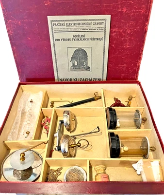 Instrument scientific - Coffret  d'accessoire - Machine de Wimshurst- Voltana - Photo 1/4