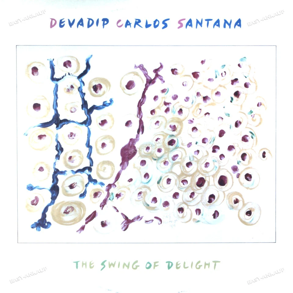 Devadip Carlos Santana - The Swing Of Delight 2LP (VG/VG) . - Image 1 of 1