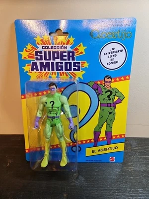 Matty Collector DC Universe classics Super Amigos El Acertijo The Riddler - Image 1 of 4