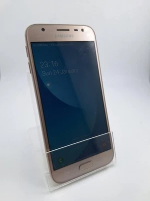 Samsung Galaxy J3 2017 16GB Gold Unlocked Single SIM Smartphone - Image 1 of 4