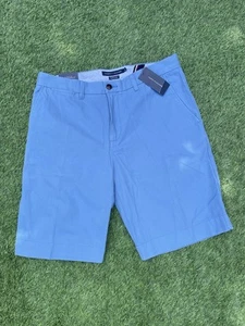 Neu Tommy Hilfiger Herren blau Classic Fit Coupe Classique Shorts Gr. 34 Neu mit Etikett - Bild 1 von 7