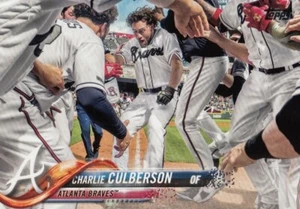 (25) 2018 actualización Topps Charlie Culberson lote de tarjetas base #US293 Braves - Imagen 1 de 1